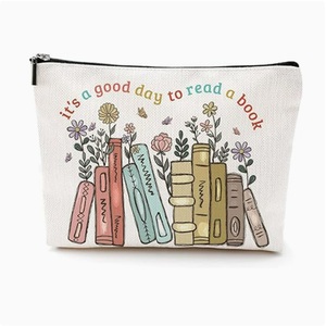 Pochette de maquillage Coquette Preppy avec logo personnalisé, en tissu éponge moelleux, fermeture éclair, esthétique, pour voyage, cadeau <span class=keywords><strong>cosmétique</strong></span> pour adolescentes - Product Image 3