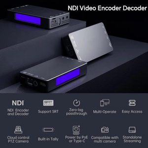 Codificador/Decodificador de Transmisión de Video SDI NDI 2K4K con Interfaz de Comunicación HDMI H.264/H.265 HDR10 - Product Image 2