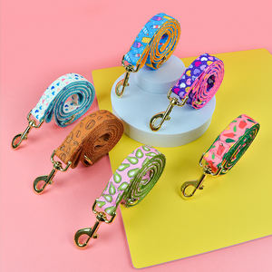 MIDEPET nouvel arrivage modèle de créateur personnalisé LOGO personnalisé accepter formation d'impression de luxe 5 pieds de long laisses de chien pour petit moyen - Product Image 1