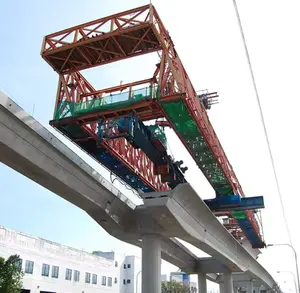 Peluncur balok jembatan jalan setapak ganda baja 200T