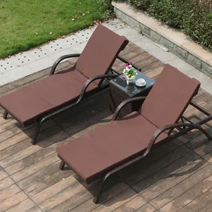 Großhandel Aluminium Stapel-Strand-Sonnenbett Gartenmöbel Outdoor modern Luxus-Pool-Sessel Sonnenlehgen noch keine Bewertungen