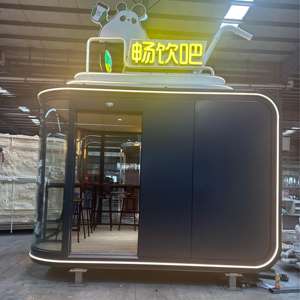 Camion de restauration mobile multifonctionnel 3-en-1 pour café et repas légers, construction préfabriquée en acier galvanisé, design moderne - Product Image 5