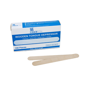 ไม้กดลิ้นแบบใช้แล้วทิ้งสำหรับผู้ใหญ่ ใช้ทางการแพทย์ - Product Image 1