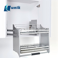 Cesto Deslizante de Aço Inoxidável para Armário de Cozinha, Rack de Armazenamento, Cor Personalizada, OEM ODM