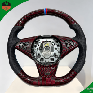 Volante Universal Cosido a Mano con Fibra de Carbono Real para BMW <span class=keywords><strong>E65</strong></span> E66 E31 E84 E83 E53 E70 E71 E36 E85 E86 E89 - Product Image 6