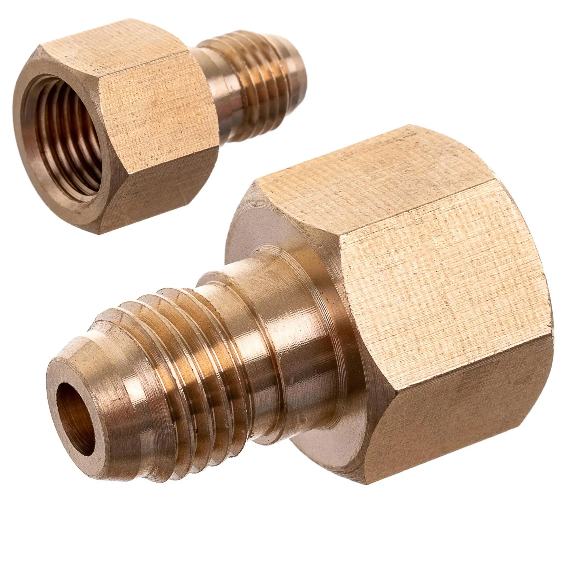 Brass male female thread outlet pipe fittin hose connector tube fitting adpater