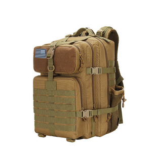 Sac à dos tactique de randonnée en plein air, sac à dos de trekking, sac à dos Molle de grande taille 45l, camouflage personnalisé en gros - Product Image 3