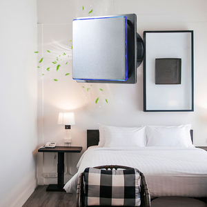 Ventilateur d'extraction de plafond pour salle de bain, certifié CE, design chromé, 4 pouces, corps en ABS, étanche, électrique, OEM/ODM - Product Image 5