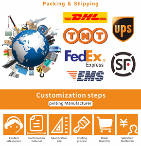 Op maat gemaakte A6 500 stuks promotionele flyer 157g eenvoudige prijs vouwbare reclamefolder instructiehandleiding boek - Product Image 5