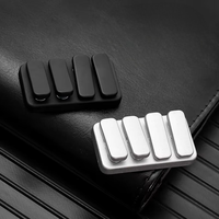 Mini Juguete Deslizante Antiestrés de Aleación de Zinc con Tecla de Piano, Portátil, EDC, Clicker, Placa de Presión, Gadget Silencioso de Metal con Sonido de Clic