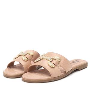 Zapatillas Planas para Mujer Xti 142938 Doradas con Detalle de Hebilla con Pedrería - Product Image 4