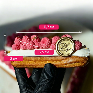 Stampo in Silicone a 3 Cavità per Lamponi, Riutilizzabile Antiaderente, per Decorazione Eclair, Cioccolato, Caramelle, Sapone, Gesso, Strumenti Fai-da-Te per Pasticceria - Product Image 6