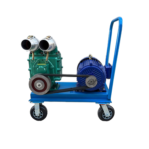 Bomba de estiércol especial antiobstrucción para granjas, tipo carrito, autocebante para alcantarillado municipal, bomba de aguas residuales sépticas, caudal 100 - Product Image 1