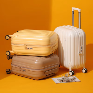 Ensemble <span class=keywords><strong>de</strong></span> valises à roulettes modernes en ABS+PC <span class=keywords><strong>de</strong></span> haute qualité, 20-24 pouces, grande capacité, <span class=keywords><strong>valise</strong></span> <span class=keywords><strong>de</strong></span> luxe durable avec serrure - Product Image 2
