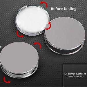 Loupe pliante en métal 20x pour enfants, étudiants et personnes âgées, pour la lecture et l'utilisation - Product Image 3