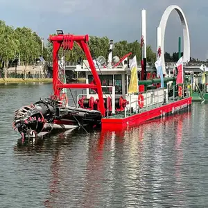 Draga calificada de succión CSD500 3500 a 4000cbm/H para dragado de arena de Río