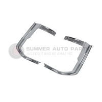 Accessoire de décoration pour voiture, cadre de feux arrière chromé ABS pour Toyota Land Cruiser 250, accessoires d'été