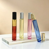 Flacon de parfum en verre transparent de haute qualité, carré ou ovale, vide, avec atomiseur, personnalisable avec logo, pour emballage de parfum - Prix usine