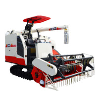 Moissonneuse-batteuse agricole Xingguang Luckystar 4LZ-6.0Z, moissonneuse-batteuse à riz à alimentation complète/entière, 118+