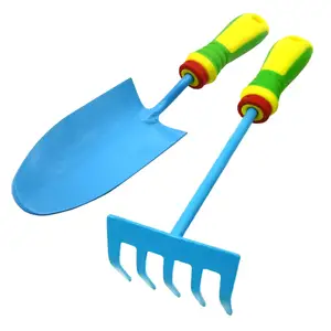 China Manufacturer Kids Garden Small Set High Quality Wooden Handle Hand Trowel Rake Potted Plant Tool