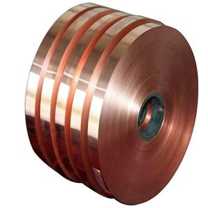 Suministro directo Bobina de tira de <span class=keywords><strong>cobre</strong></span> puro #24 SWG Alambre de <span class=keywords><strong>cobre</strong></span> esmaltado 0,1mm Tamaño personalizado C28000 H62 <span class=keywords><strong>Precio</strong></span> por <span class=keywords><strong>kg</strong></span> - Product Image 1