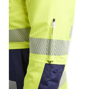 BLAKLADER - 445619873389XXL Chaqueta de invierno Hi-Vis para mujer Amarillo/Azul marino-EAN 7330509857182 ROPA DE TRABAJO DE LA HI-VIS - Product Image 4
