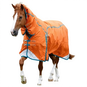 Manta Térmica para Caballos, Ligera, Impermeable, de Tela para Exteriores, con Forro Polar para Invierno, en Oferta - Product Image 1