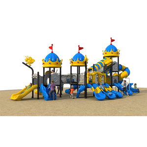 Vật liệu thép-nhựa Chất lượng cao cho thiết bị sân chơi ngoài trời của trẻ em, có Slide nhựa - Product Image 6