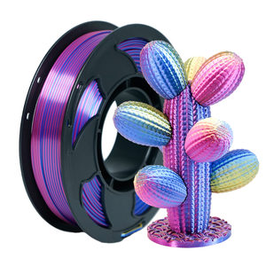 3D 250g <b>PLA</b> Silk Dual Tri Color Filament 1.75mm High Speed Bi Color Material 200C for 3D Printer - Product Image 1