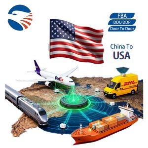 أسعار المنتجات تسليم توحيد الشحن الجوي السريع إلى الولايات المتحدة الأمريكية وكيل FBA شركة تصدير خدمة الاستيراد السريع - Product Image 1