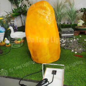 Lámpara Solar con Motivo de Piedra IP65, Iluminación Decorativa para Exteriores, para Parques Temáticos y Proyectos de Decoración de Calles Comerciales - Product Image 5