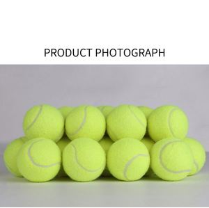 Pelota de Juguete para Mascotas de Alta Elasticidad y Resistente a Mordidas, Suministros para Mascotas, Juguete Interactivo para Pasear Perros, Pelota de Tenis para Entrenamiento Canino, Pelota Molar para Masticar - Product Image 5