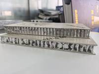 Panneau de séparation en nid d'abeille en aluminium léger, écran d'entrée intérieur, séparateur d'espace, décoration intérieure