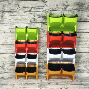 Outdoor Tre-dimensionale Verticale Greening Pianta in Vaso <span class=keywords><strong>Da</strong></span> Parete Vaso di Fiori Contenitore Impilati a Parete Piantare Scatola Fiore Trogolo - Product Image 6