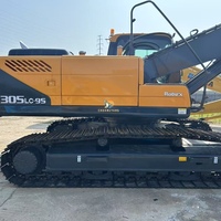 Modèles d'excavatrices sur chenilles hydrauliques Hyundai 305 de 30 tonnes, best-sellers haut de gamme, 215, 220, 210, en promotion à prix réduit
