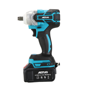 21V cầm tay điện mô-men xoắn cờ lê điện wrenches Gốc 21V không chổi than động cơ không dây tác động cờ lê Súng với pin - Product Image 2