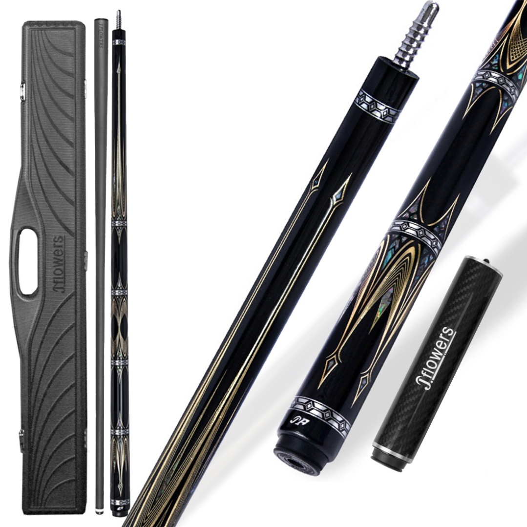 Jflowers JF20-26GF High Quality Carbon Fiber 2-Piece 1/2 Split