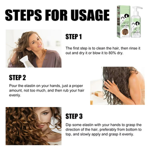 Crème définissante pour boucles, lotion pour boucles personnalisée, contrôle des frisottis, hydratation, rehausseur de boucles pour cheveux, crème définissante pour femmes noires - Product Image 5