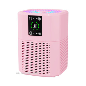 H13 HEPA Mini <span class=keywords><strong>purificateur</strong></span> <span class=keywords><strong>d</strong></span>'<span class=keywords><strong>air</strong></span> coloré personnalisé pour la maison Chambre <span class=keywords><strong>d</strong></span>'enfant Pet Friendly <span class=keywords><strong>3</strong></span> <span class=keywords><strong>en</strong></span> <span class=keywords><strong>1</strong></span> Filtre à <span class=keywords><strong>air</strong></span> avec lumière ambiante - Product Image 4