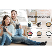 Simple nouveau modèle contrôle de la température tasse intelligente auto-chauffant électrique 14oz/415ml moderne avec Bluetooth en acier inoxydable SS 304