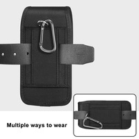 Sacs de taille imperméables Oxford sac banane pour hommes étui vertical Nylon tactique Molle sacs d'extérieur suspendus pochette pour téléphone portable