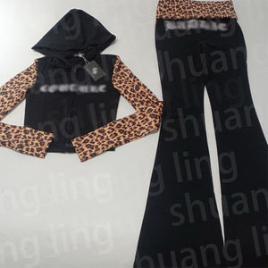 Sonbahar kadın eşofman setleri özel Logo baskı 2 parça Set kadın giyim Zip up ceket pantolon baskı kadın parça setleri ile - Product Image 4