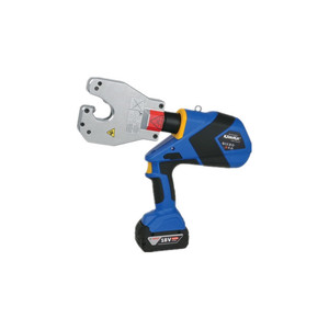 Herramienta de crimpado hidráulica inalámbrica Klauke Ek6022L de 18V con cabezal giratorio para conectores de cable - Product Image 2