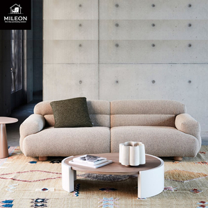 Canapés modulaires nordiques pour hôtels, salons, showrooms, canapés modernes minimalistes confortables sur mesure haut de gamme pour appartements - Product Image 2