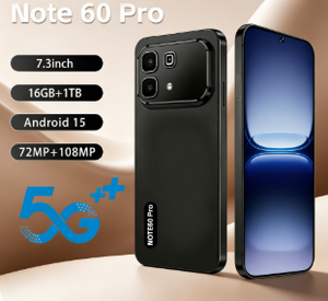 สมาร์ทโฟนหน้าจอสัมผัส Note60 Pro ดีไซน์สุดฮอต สไตล์เผ็ดร้อน ดูเต็มจอ - Product Image 3