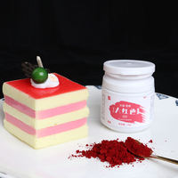 Poudre de toner hydrosoluble de qualité alimentaire à prix de gros, pigment crème chocolat macaron rouge bleu couleurs multiples 1kg personnalisable