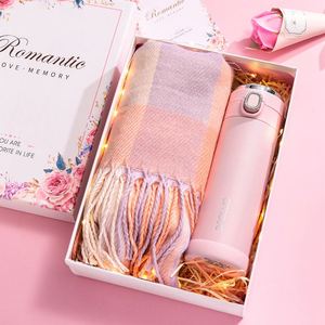 แฟชั่นใหม่ปฏิบัติสูงความรู้สึกของขวัญฤดูหนาวความคิดสร้างสรรค์ชุดของขวัญผ้าพันคอพิเศษโรแมนติกวันเกิดวาเลนไทน์ชุดของขวัญวันวาเลนไทน์ - Product Image 4