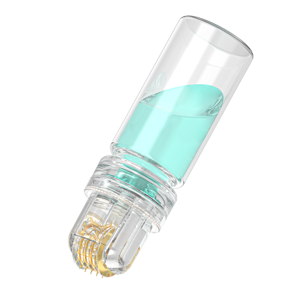 Nouveau Design Hydra <span class=keywords><strong>Roller</strong></span> HR64 – Système de Dermaroller à Micro-aiguilles en Titane avec Application Automatique de Sérum - Product Image 1