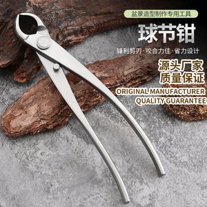 Alicates para articulaciones esféricas de 21 cm, de acero inoxidable, de precisión, para podar bonsáis, herramientas de jardinería y paisajismo - Product Image 4