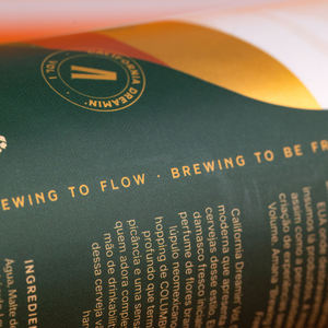 Etiqueta de lata de cerveza personalizada, impresión digital de botellas, pegatinas adhesivas envolventes, papel metálico, etiquetas de embalaje de vinilo impermeables - Product Image 6